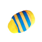 Squeaky Striped Slipper Plush Chew Toy for Dogs - GreenFur