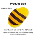 Squeaky Striped Slipper Plush Chew Toy for Dogs - GreenFur