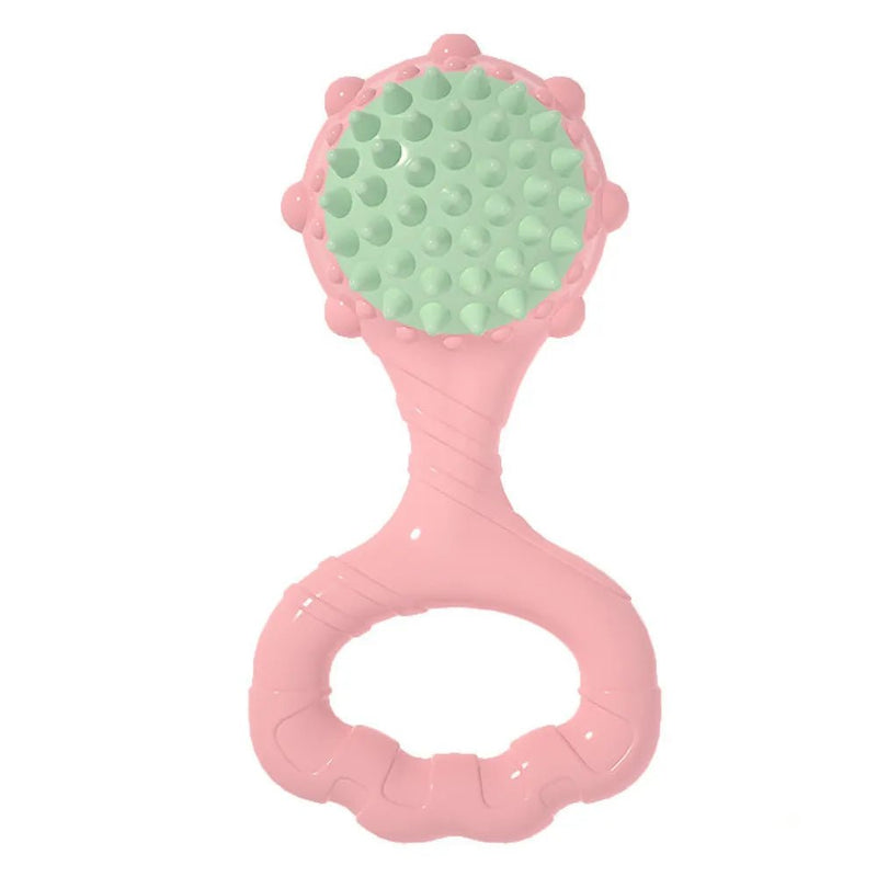 Squeaky TPR Dog Chew Toy Durable Teething Toy for Small Dogs - GreenFur