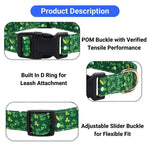 St Patrick Day Beer Clover Bow Tie Dog Collar Festive Pet Accessory - GreenFur