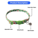 St Patrick Day Green Cat Collar Irish Festival Pet Accessory - GreenFur