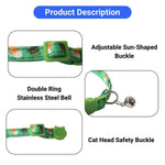 St Patrick Day Green Cat Collar Irish Festival Pet Accessory - GreenFur