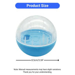 Stable Wobble Ball Rotating Treat Dispensing Interactive Dog Toy - GreenFur