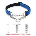 Stainless Steel Collar For Dog and Cat Chain Martingale Pet Collar - GreenFur
