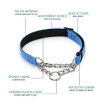 Stainless Steel Collar For Dog and Cat Chain Martingale Pet Collar - GreenFur