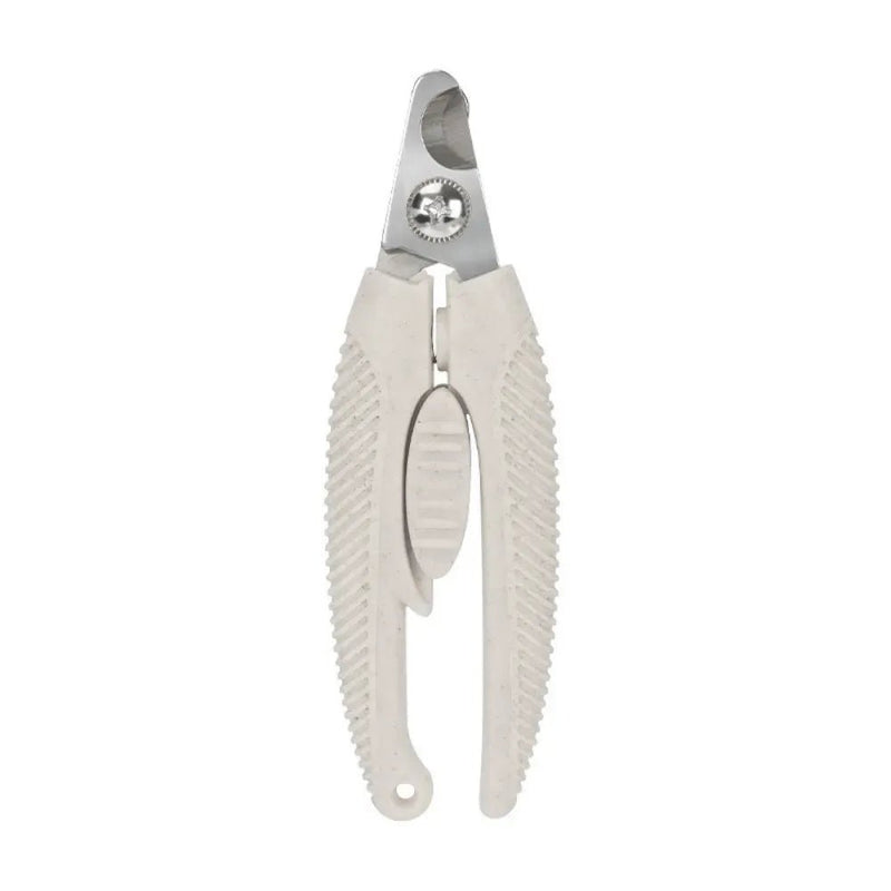 Stainless Steel Pet Nail Clipper Eco Friendly Wheat Straw Handle - GreenFur