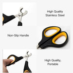 Stainless Steel Safety Cut Cat Nail Clippers - GreenFur