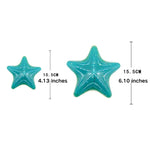 Starfish Shape Squeaky Luminous Toy TPR Floatable Dog Toys - GreenFur