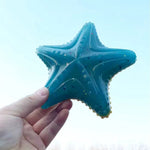 Starfish Shape Squeaky Luminous Toy TPR Floatable Dog Toys - GreenFur
