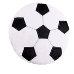 Stuffed Squeaky Football Flying Disc Dog Toy - GreenFur