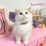 Stylish Adjustable Large Bow Cat Collar - GreenFur