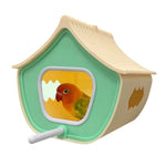 Stylish Beautiful Breathable Hanging PLA Bird House with Perch - GreenFur