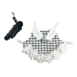 Stylish Cute Cotton Rabbit Dress with Leash - GreenFur