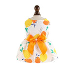 Stylish Cute Pet Apparel Cat Dog Dress with Bow - GreenFur