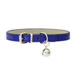 Stylish Cute PU Leather Cat Collar with Bell - GreenFur