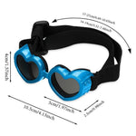 Stylish Pet Eyewear UV Protection Heart - shaped Sunglasses for Dogs - GreenFur