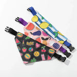 Stylish Triangle Scarf Pet Bandana with Buckle for Dogs - GreenFur