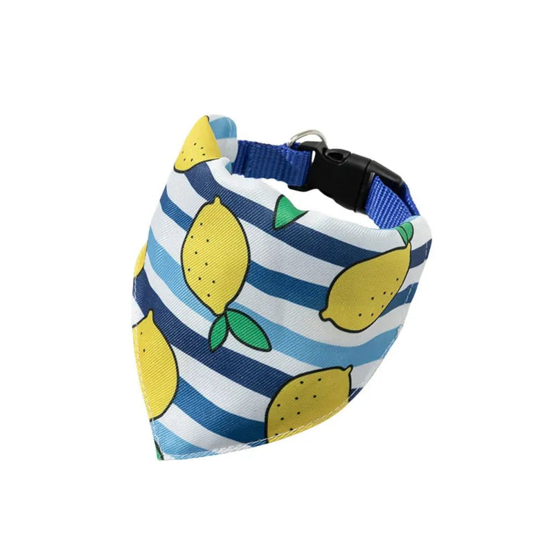Stylish Triangle Scarf Pet Bandana with Buckle for Dogs - GreenFur