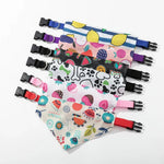 Stylish Triangle Scarf Pet Bandana with Buckle for Dogs - GreenFur