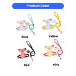Summer 4 Color Option Pet Harness and Leash Set - GreenFur