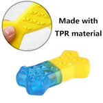 Summer Bite Resistant Teething Frozen TPR Bone Dog Toy - GreenFur