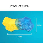 Summer Bite Resistant Teething Frozen TPR Bone Dog Toy - GreenFur