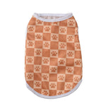 Summer Breathable Paw Plaid Pet Vest for Dogs - GreenFur