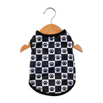 Summer Breathable Paw Plaid Pet Vest for Dogs - GreenFur