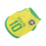 Summer Breathable Sports Vest Football Shirt for Dogs - GreenFur