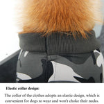 Summer Comfortable Dog Camouflage Recovery Apparel - GreenFur