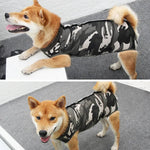 Summer Comfortable Dog Camouflage Recovery Apparel - GreenFur