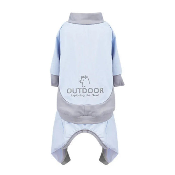 Summer Cooling Dog Jumpsuit Lightweight Sun Protection Apparel - GreenFur
