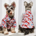 Summer Daisy Print Pet Shirt for Dogs and Cats - GreenFur