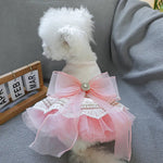 Summer Dog and Cat Wedding Dress with Tulle Skirt - GreenFur