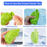 Summer Dog Cooling Chew Toy Frozen Durian Design Toy - GreenFur