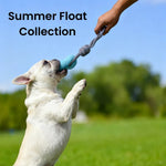 Summer Float Collection Durable Blue Foam TPR Dog Toy with Rope - GreenFur