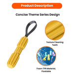 Summer Float Collection Durable Foam TPR Dog Toy with Webbing - GreenFur