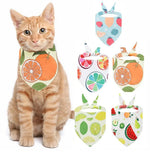 Summer Fresh Fruit Cute Pet Bandana Bib for Pets - GreenFur