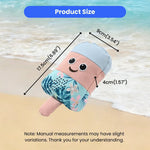 Summer Ice Pop Style Floating Squeaky Ice - Cool Fabric Dog Toy - GreenFur