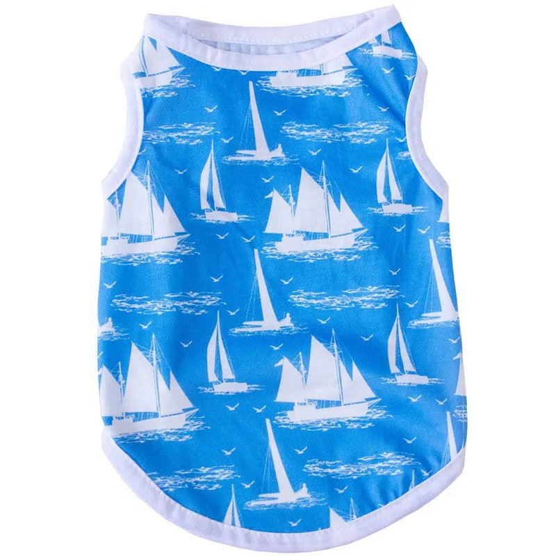 Summer Lightweight Boat Pet Vest for Dogs - GreenFur
