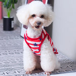 Summer Lightweight Stripe and Star Pet Vest for Dogs - GreenFur