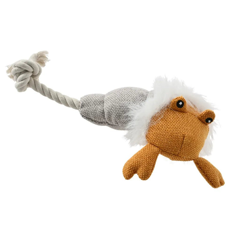 Summer Marine Life Series Hermit Crab Style Squeaky Plush Dog Toy - GreenFur