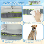 Summer Outdoor Wearable Cooling Neck Wrap for Dogs - GreenFur