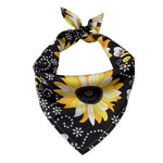 Summer Pet Bandanas Polyester Prints for Beach and Travel - GreenFur