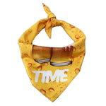 Summer Pet Bandanas Polyester Prints for Beach and Travel - GreenFur
