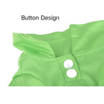 Summer Pet Clothing Candy Colored Dog Short Sleeve Polo Shirt - GreenFur