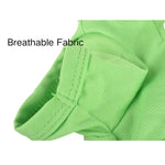 Summer Pet Clothing Candy Colored Dog Short Sleeve Polo Shirt - GreenFur