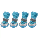 Summer Reflective Non - Slip Breathable Wear - Resistant Pet Dog Shoes Dog Booties - GreenFur