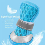 Summer Reflective Non - Slip Breathable Wear - Resistant Pet Dog Shoes Dog Booties - GreenFur