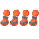 Summer Reflective Non - Slip Breathable Wear - Resistant Pet Dog Shoes Dog Booties - GreenFur
